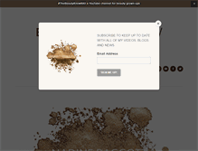 Tablet Screenshot of nadinebaggott.com